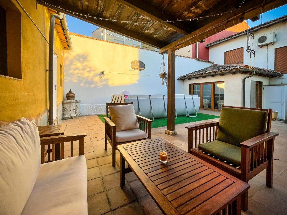 Casa El Arrabal, Casa Con Chimenea, Piscina Y Patio Villa Medina de Ríoseco Exteriör bild