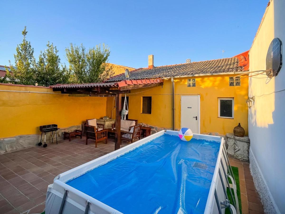 Casa El Arrabal, Casa Con Chimenea, Piscina Y Patio Villa Medina de Ríoseco Exteriör bild